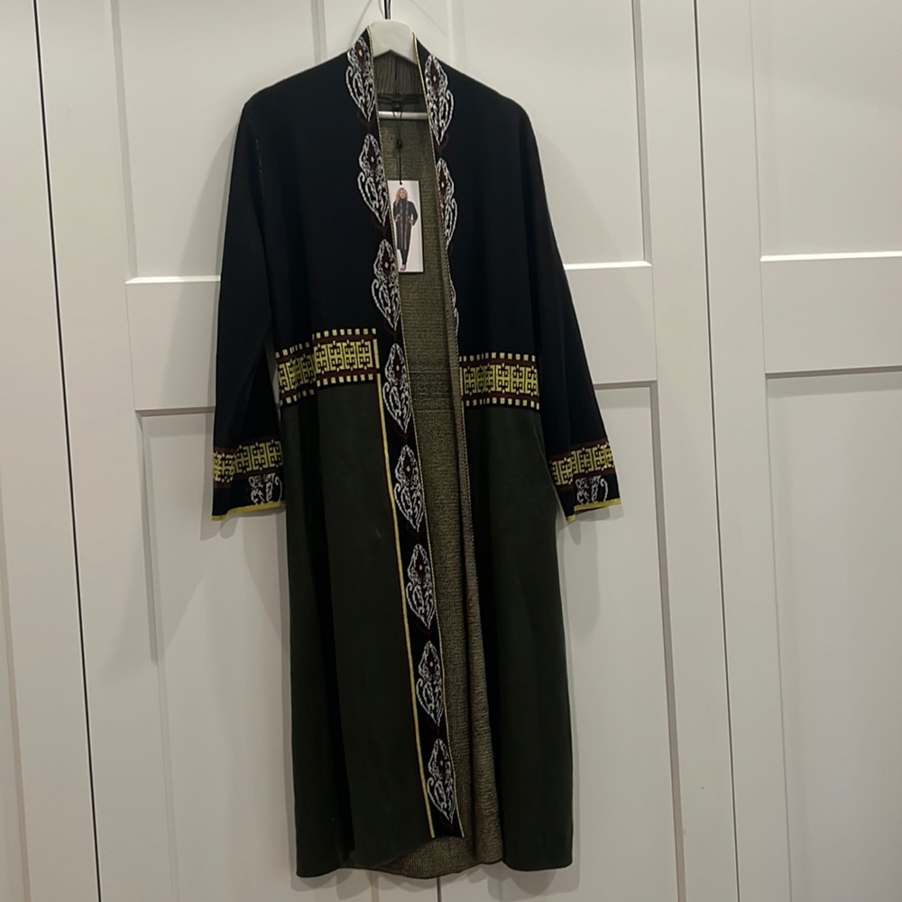 Max Sport open cardigan with pockets- NWT